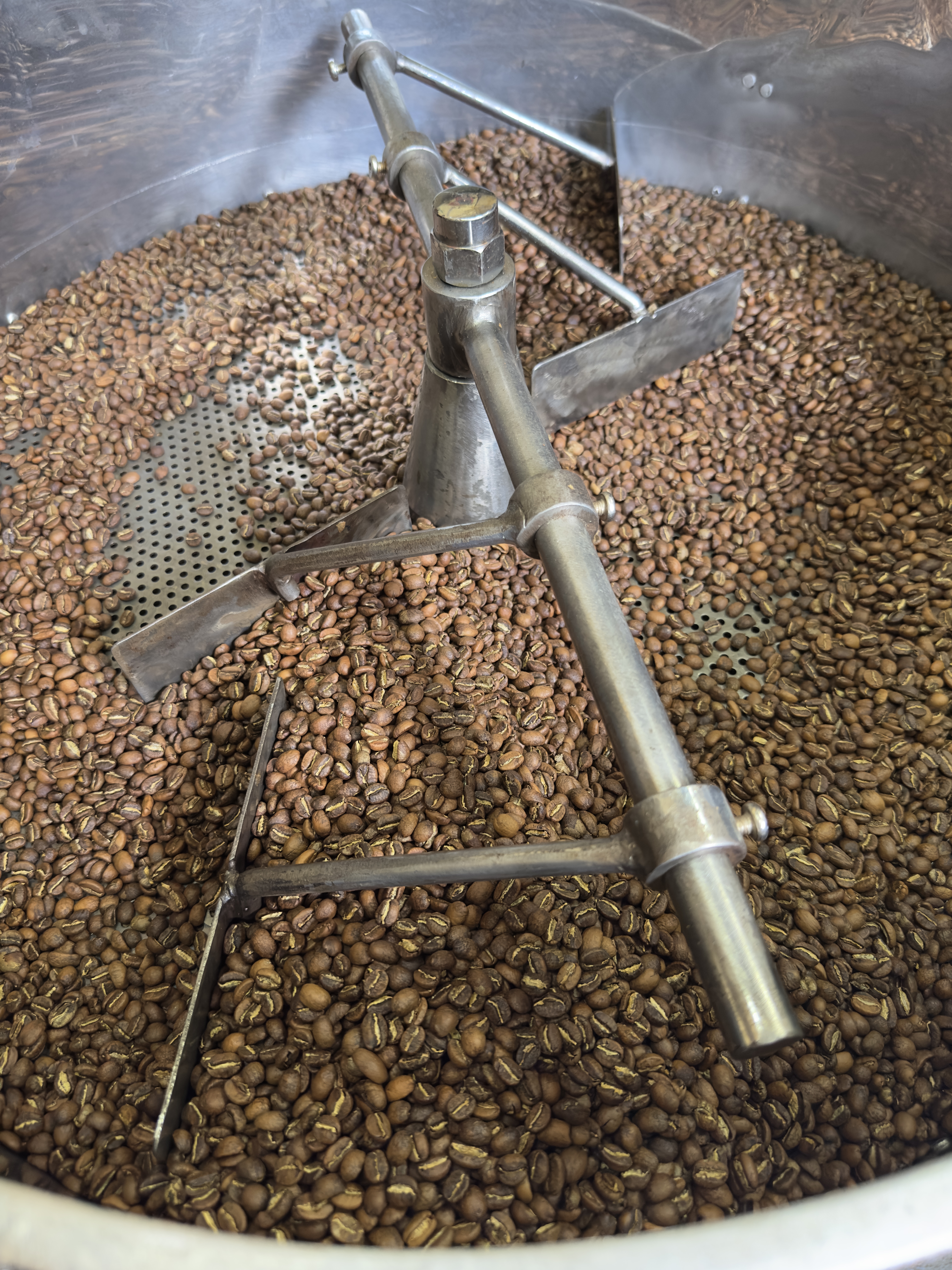 Coffee cooling tray